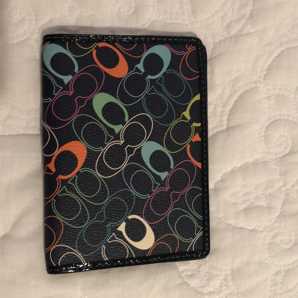 COACH PASSPORT HOLDER
